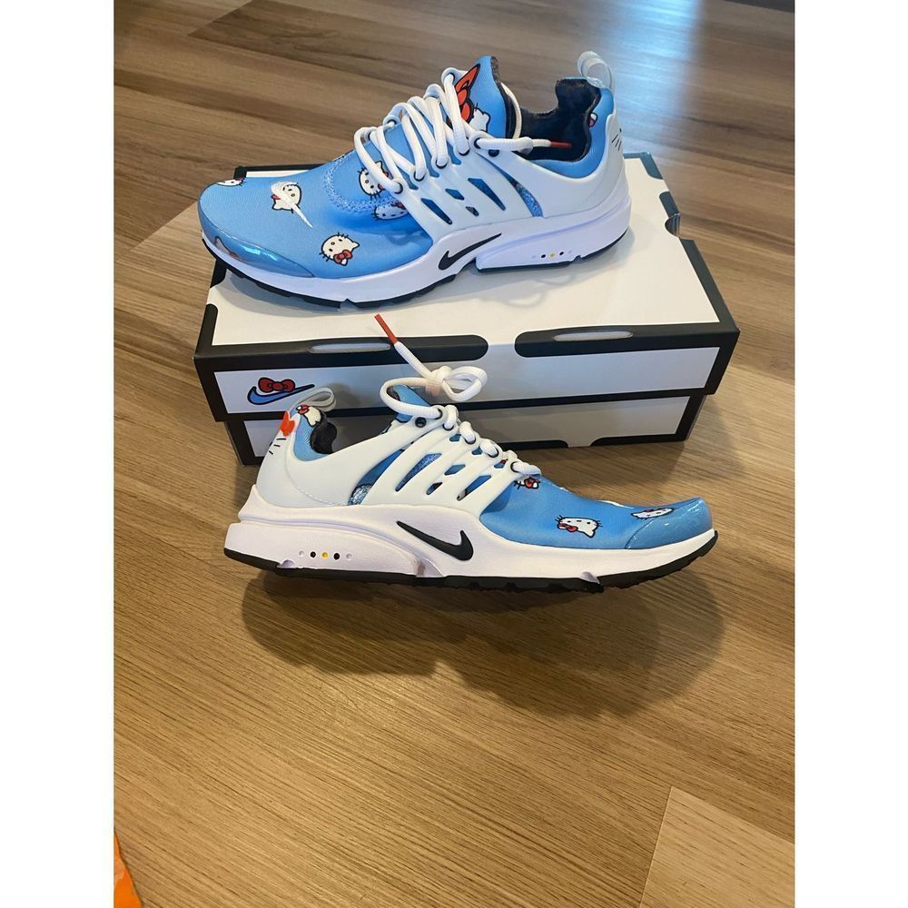 Nike Air Presto Hello Kitty Blue White Mens 9 Womens 10.5 DV3770-400 New